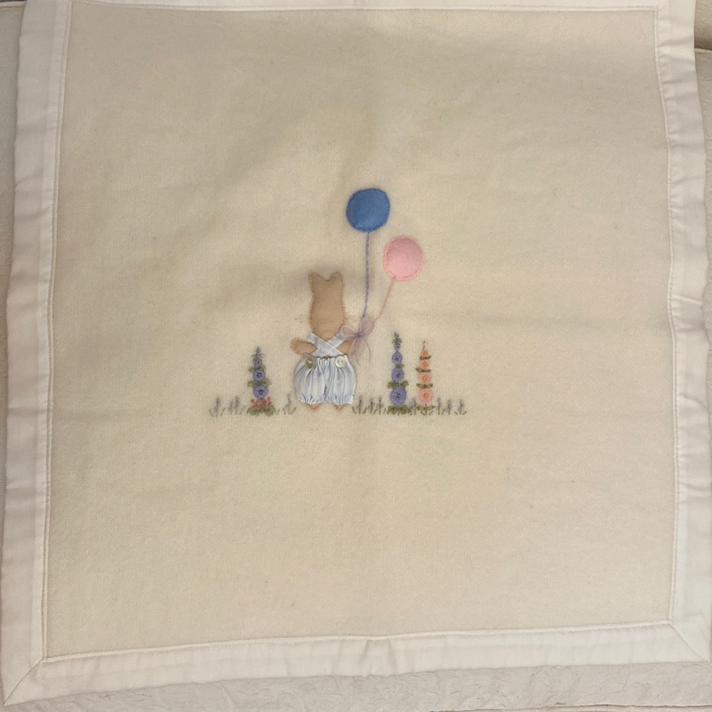 Heirloom baby blanket